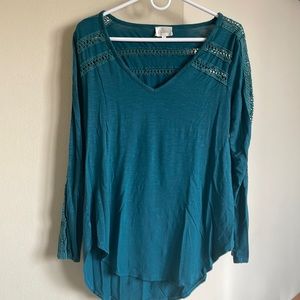 Anthropologie tunic top